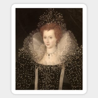 Elizabeth I, Queen of England (C028/9500) Sticker